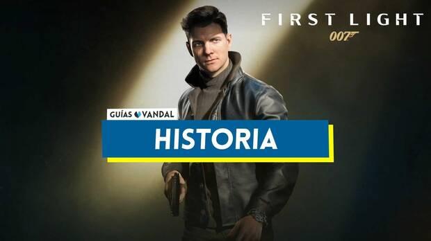 007 First Light - Portada del nodo de capítulos de la historia