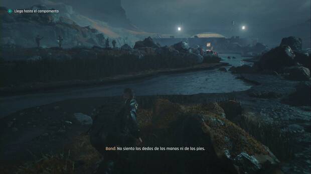 007 First Light - Contra todo pron�stico, tropas enemigas en la zona del cauce del r�o de la base