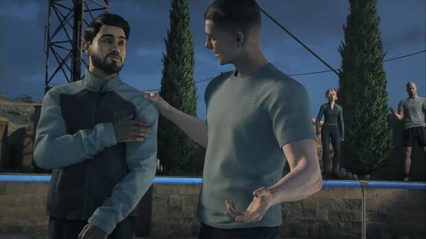 007 First Light - Un paso imposible; James entrena con sus compañeros en la base de Malta