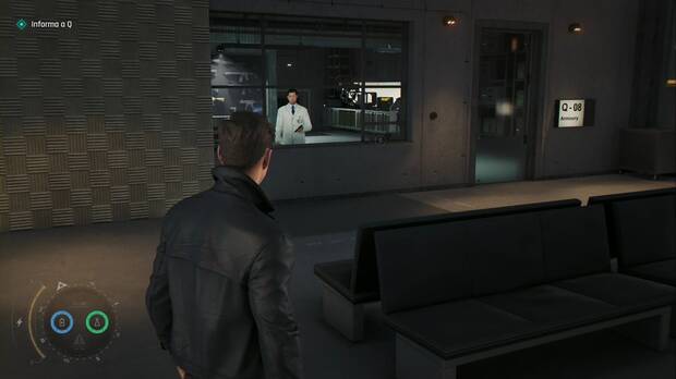 007 First Light - Un asunto de lo m�s delicado; Waters en la ventanilla de la armer�a