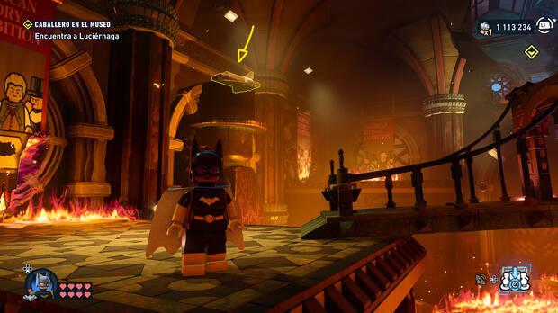 LEGO Batman: El Legado del Caballero Oscuro - Localizaci�n del trofeo de la Batcueva Nave espacial 03 en la misi�n Luci�rnaga