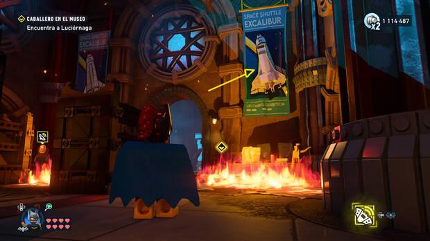 LEGO Batman: El Legado del Caballero Oscuro - Localizaci�n del trofeo de la Batcueva Nave espacial 04 en la misi�n Luci�rnaga