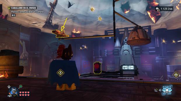 LEGO Batman: El Legado del Caballero Oscuro - Localizaci�n del trofeo de la Batcueva Nave espacial 05 en la misi�n Luci�rnaga