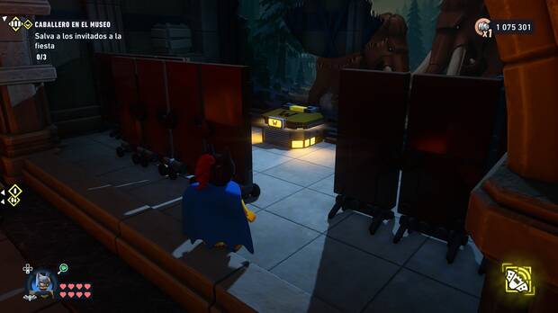 LEGO Batman: El Legado del Caballero Oscuro - Localizaci�n del dep�sito de WayneTech 02 en la misi�n Luci�rnaga