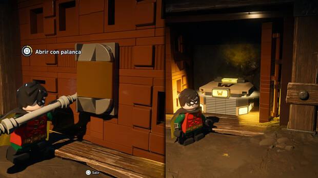 LEGO Batman: El Legado del Caballero Oscuro - D�nde encontrar y conseguir el dep�sito de WayneTech 10 en la Batcueva