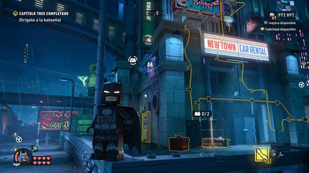LEGO Batman: El Legado del Caballero Oscuro - D�nde encontrar y c�mo desbloquear el subwayne de Gotham Village - Robinson Park