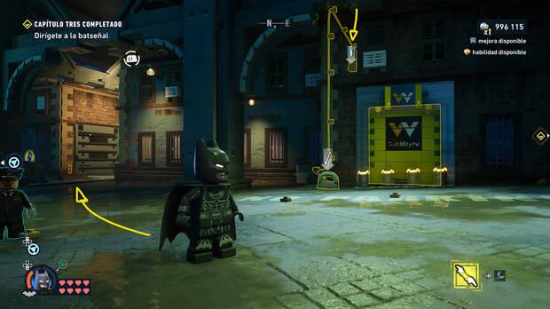 LEGO Batman: El Legado del Caballero Oscuro - D�nde encontrar y c�mo desbloquear el subwayne de East End - Milla de la diversi�n