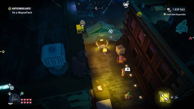 LEGO Batman: El Legado del Caballero Oscuro - D�nde encontrar y conseguir el dep�sito de WayneTech 13 en Tricorner