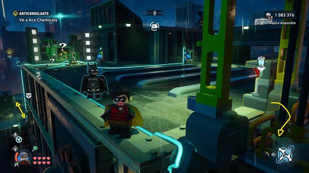LEGO Batman: El Legado del Caballero Oscuro - C�mo resolver el puzle del acertijo de Riddler 08 en Sur de Old Gotham