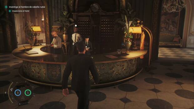 007 First Light - Todo el tiempo del mundo; recepcionista en la recepci�n del hotel