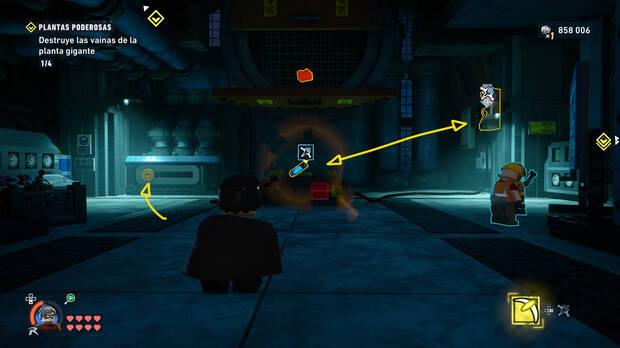 LEGO Batman: El Legado del Caballero Oscuro - Localizaci�n y c�mo conseguir el ladrillo rojo Central el�ctrica