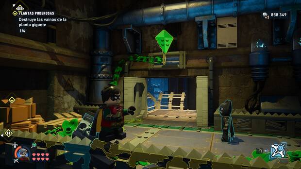 LEGO Batman: El Legado del Caballero Oscuro - Localizaci�n del trofeo de la Batcueva Cometa 03 en la misi�n Kite Man