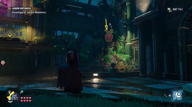 LEGO Batman: El Legado del Caballero Oscuro - Localizaci�n del trofeo de la Batcueva Venus atrapamoscas 01 en la misi�n Hiedra Venenosa