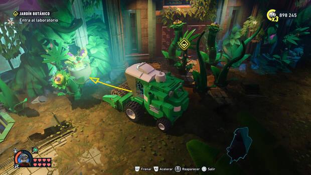 LEGO Batman: El Legado del Caballero Oscuro - Localizaci�n del trofeo de la Batcueva Venus atrapamoscas 05 en la misi�n Hiedra Venenosa