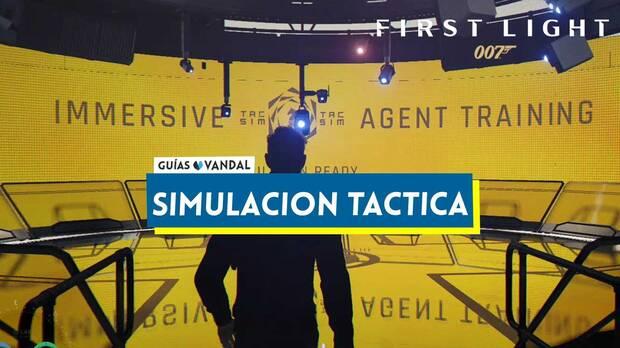 007 First Light - Portada del nodo de Simulación táctica