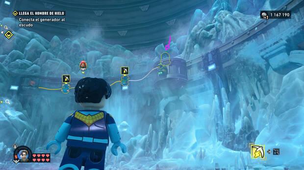 LEGO Batman: El Legado del Caballero Oscuro - Localizaci�n del trofeo de la Batcueva Globo de nieve 02 en la misi�n Mr. Freeze