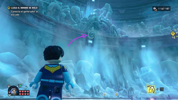 LEGO Batman: El Legado del Caballero Oscuro - Localizaci�n del trofeo de la Batcueva Globo de nieve 03 en la misi�n Mr. Freeze