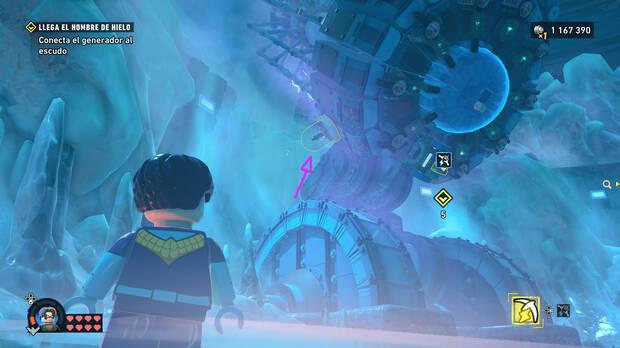 LEGO Batman: El Legado del Caballero Oscuro - Localizaci�n del trofeo de la Batcueva Globo de nieve 05 en la misi�n Mr. Freeze