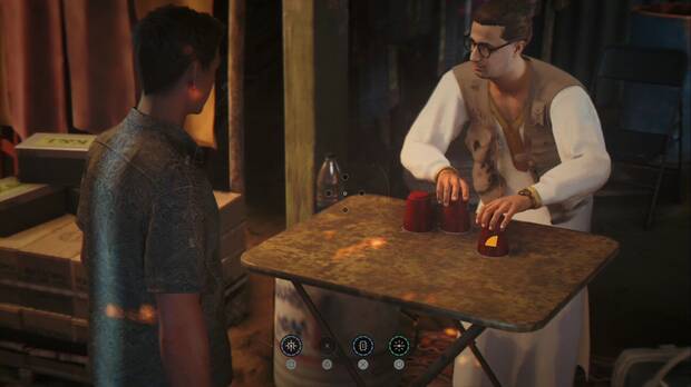 007 First Light - El pasado nunca muere; James consigue la Joya de Jahari en un puesto de juego