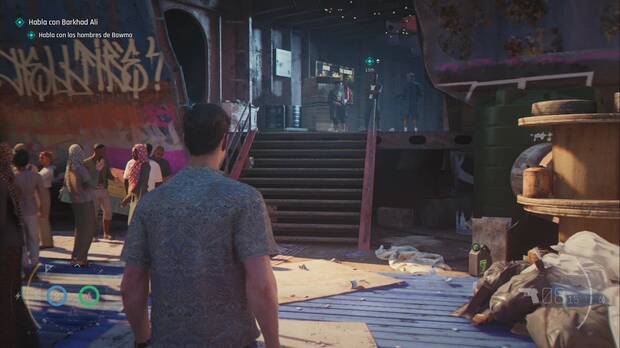 007 First Light - El pasado nunca muere; soldado del Mercado Negro en lo alto de la zona del mercado