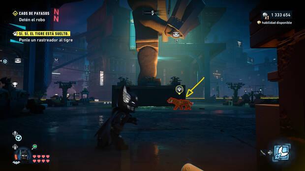 LEGO Batman: El Legado del Caballero Oscuro - D�nde se encuentra el animal fugado del zoo 02 en Oeste de Old Gotham