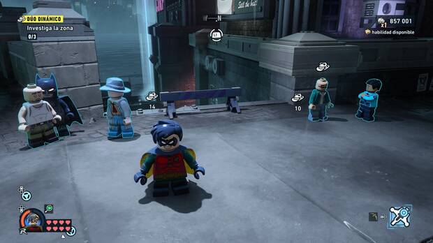LEGO Batman: El Legado del Caballero Oscuro - D�nde encontrar y c�mo resolver el caso de Waylon Jones 01 en Gotham Village - Robinson Park