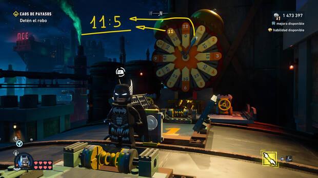 LEGO Batman: El Legado del Caballero Oscuro - C�mo resolver el puzle del acertijo de Cluemaster 03 en Norte del Cauldron - Ace Chemicals