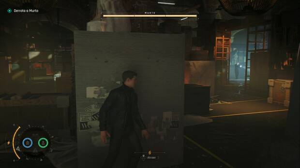 007 First Light - Sin invitación; Murto busca a James en la zona del almacén del sótano