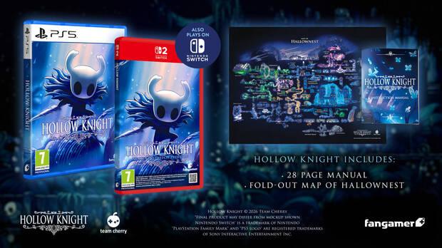 edici�n f�sica hollow knight
