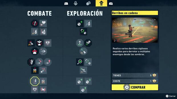 Las mejores habilidades de combate y exploraci�n para comprar primero