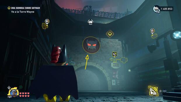 LEGO Batman: El Legado del Caballero Oscuro - Localizaci�n del trofeo de la Batcueva Estandarte de la Liga 01 en la misi�n Regreso de la Liga de las Sombras
