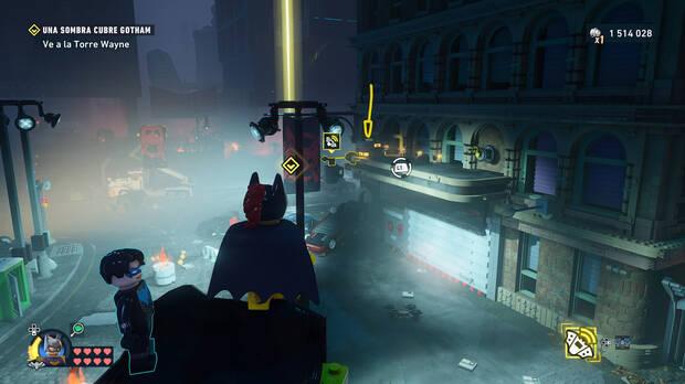 LEGO Batman: El Legado del Caballero Oscuro - Localizaci�n del dep�sito de WayneTech 02 en la misi�n Regreso de la Liga de las Sombras
