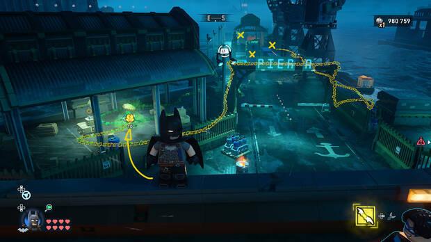 LEGO Batman: El Legado del Caballero Oscuro - Dónde encontrar y cómo destruir la planta de vegetación 01 en Newtown