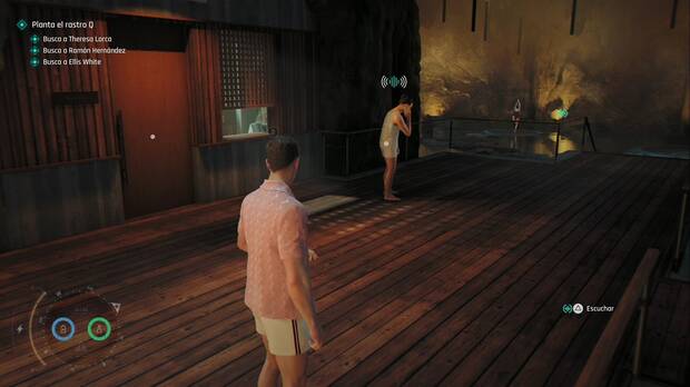 007 First Light - Tiempo para morir; ubicación del hombre hablando por teléfono en Tranquility Cave