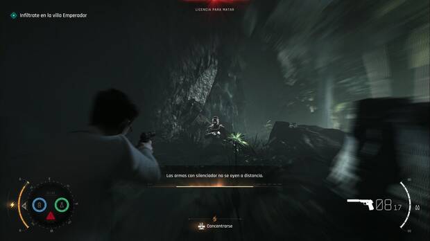 007 First Light - Sin tiempo para morir; James dispara a la cabeza a uno de los hombres de Damien