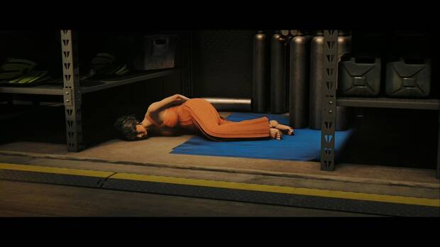 007 First Light - Tiempo para morir; James encuentra a Theresa inconsciente