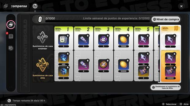 Neverness to Everness - Tipos de recompensas y rutas del pase de temporada