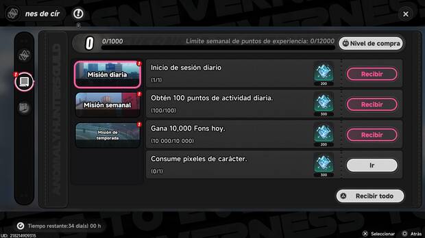 Neverness to Everness - C�mo ganar exp para aumentar los niveles del pase de temporada