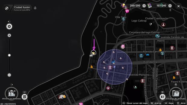 Neverness to Everness - Ubicaci�n en el mapa de las 2 cajas fuertes secretas de un patio trasero
