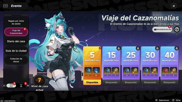 Neverness to Everness - Conseguir dados sólidos y fabricados en eventos limitados