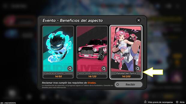 Neverness to Everness - Desbloquear atuendos exclusivos de personajes por eventos en las tiradas de la feria
