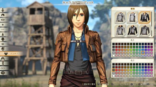 Attack on Titan 2 muestra su modo online y la personalizacin Imagen 3