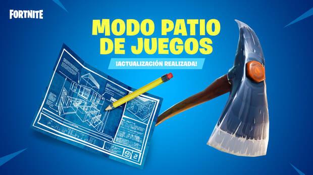Fortnite se actualiza a�adiendo nueva arma, el modo Patio de juegos y m�s Imagen 3