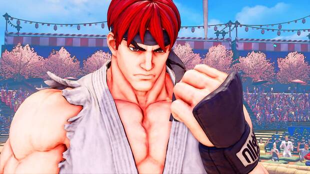 El modo arcade del primer 'Street Fighter' nos presentar� a Ryu pelirrojo.