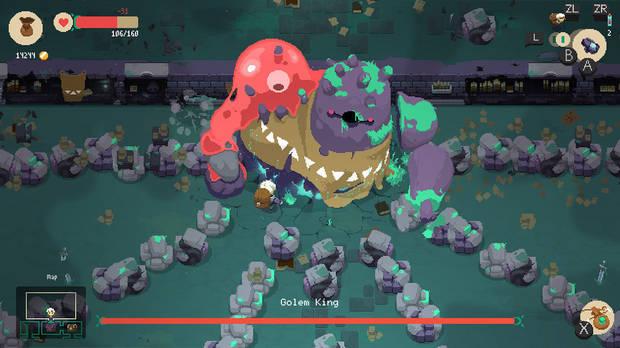 Captura de Moonlighter.