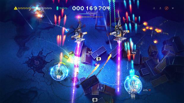 Como en casi cualquier shoot'em up cl�sico, el modo para dos jugadores es una de sus mejores bazas.