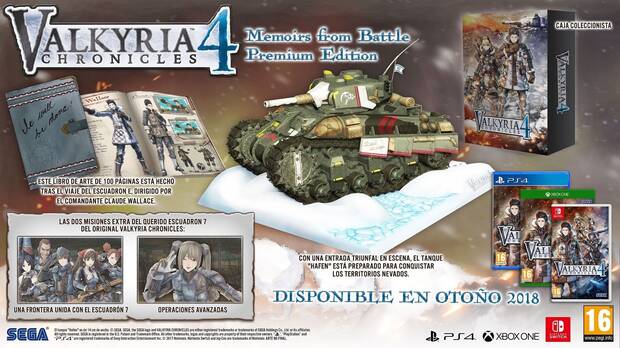 Valkyria Chronicles 4 estrena triler y anuncia su edicin coleccionista Imagen 2