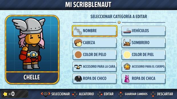 La personalizaci�n de los Scribblenauts, as� como los dise�os a desbloquear, pueden ser un aliciente para los coleccionistas.