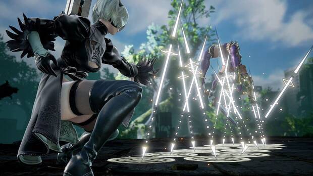 SoulCalibur VI: 20 minutos de gameplay del personaje 2B de NieR: Automata Imagen 2