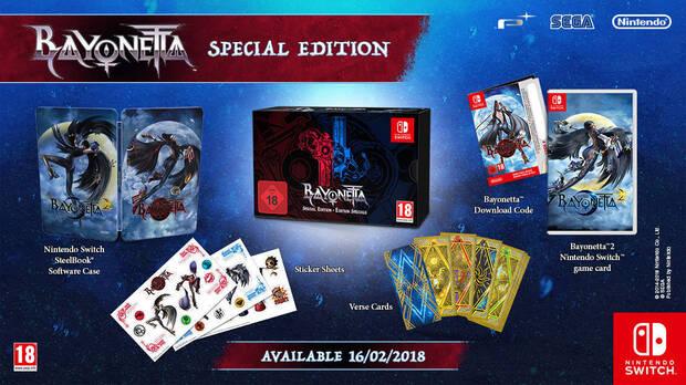 La edicin especial de Bayonetta 2 en Nintendo Switch confirmada en Europa Imagen 2